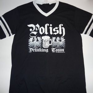 Polish Drinking Team Tee Shirt